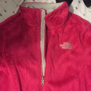 Pink north face